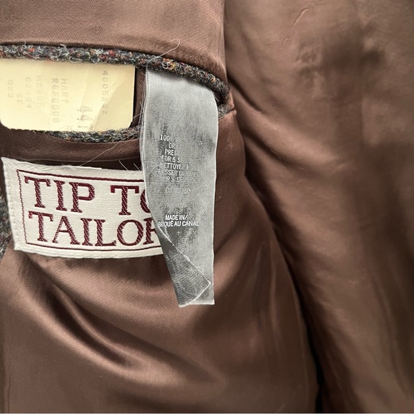 Harris Tweed mens size 44L 100% pure scottish wool handwoven blazer jacket - Picture 6 of 6